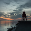 The Groyne lighthouse before dawn